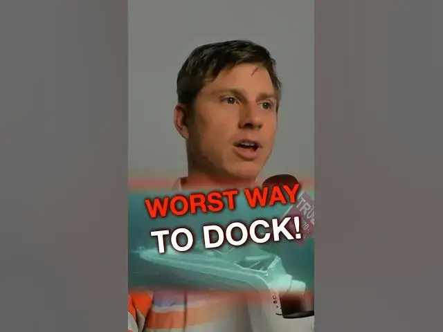 'Video thumbnail for This is THE worst way to dock your boat… #boatlife #boat'