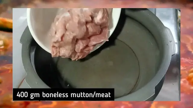 Video thumbnail for Mutton Meat Fry Hyderabadi Style
