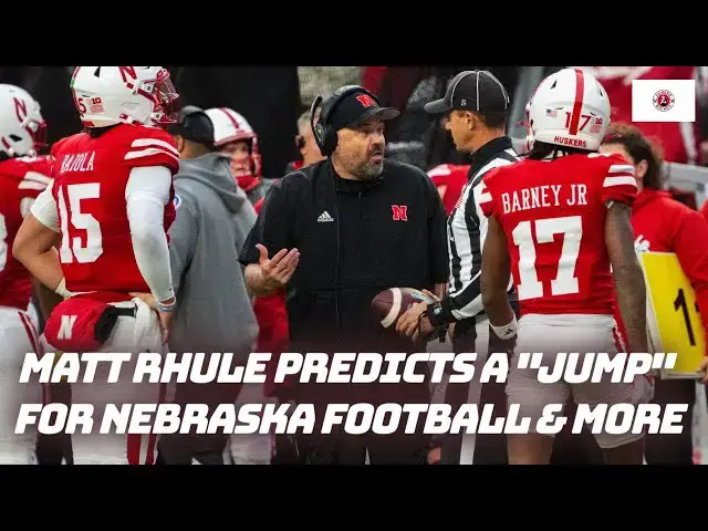 'Video thumbnail for Will Matt Rhule's prediction for Nebraska football come true? Nebraska basketball Bracketology'