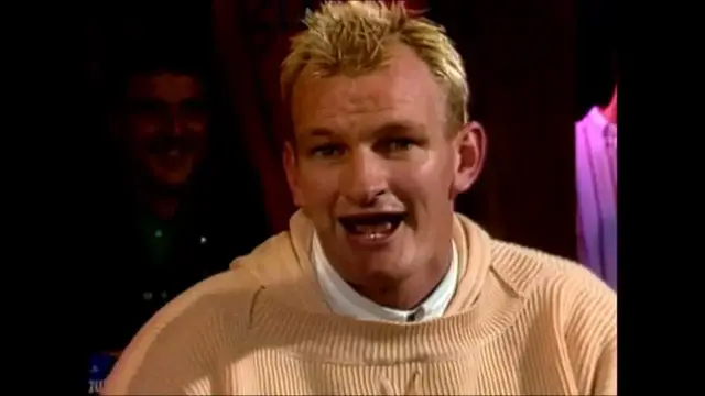 'Video thumbnail for Bob Uecker asks Mark "Jacko" Jackson on The All New Bob Uecker Sports Show about American athlete'