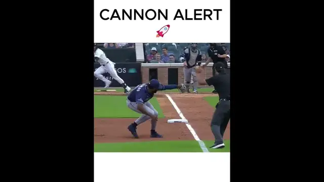 'Video thumbnail for Junior Caminero Shows Off the Cannon 💪'