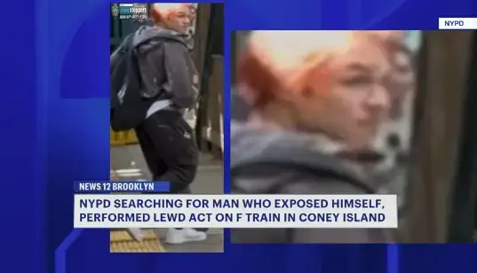 Video thumbnail for Man sought for lewd act aboard F train in Coney Island