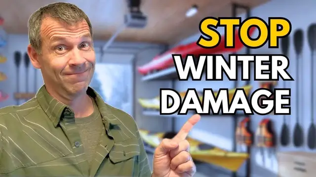 'Video thumbnail for Winter Storage for Kayak, Canoe & SUP Gear: How to Protect it!'