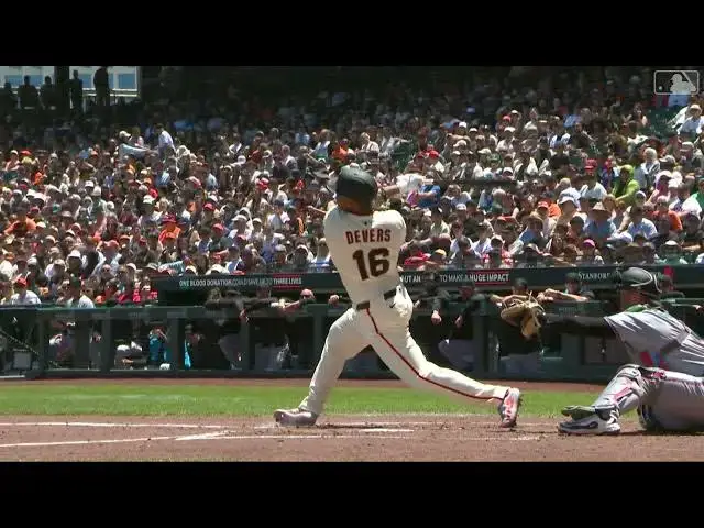 'Video thumbnail for Rafael Devers CRUSHES a Two-Run Home Run! | 17th HR of 2025 | San Francisco Giants | 06/26/2025'