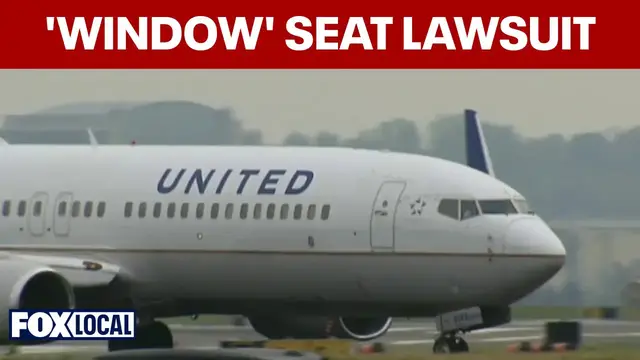 Video thumbnail for United facing lawsuit over 'windowless' window seats