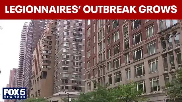 Video thumbnail for NYC Legionnaires’ outbreak grows to 59 cases; 15 people currently hospitalized