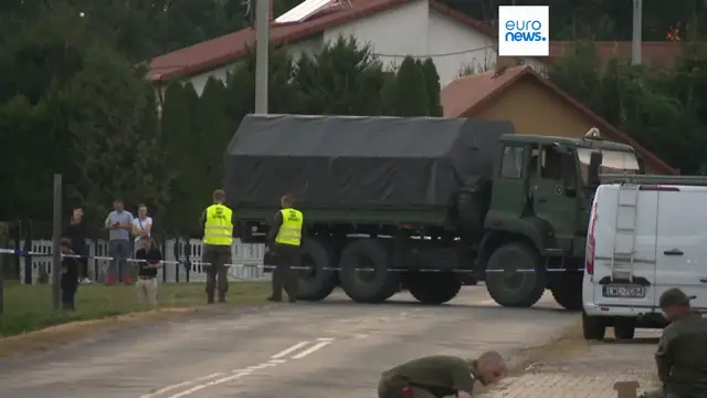 'Video thumbnail for Russian drone incursion is a threat to Europe, says Polish PM Tusk'