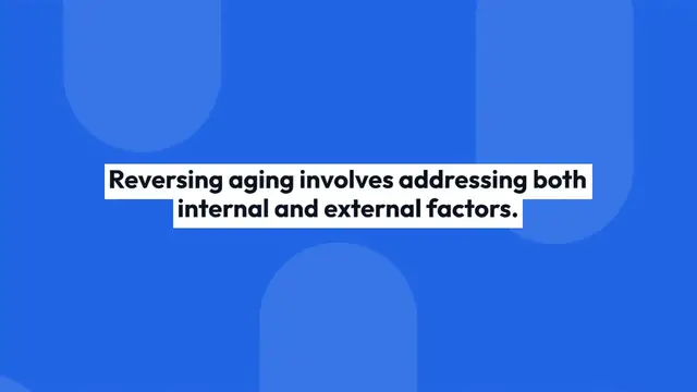 Video thumbnail for Reverse Aging Holistically