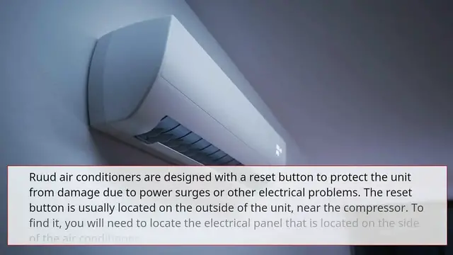 Video thumbnail for Exposed_ Insider's Guide to Locating the Elusive Ruud Air Conditioner Reset Button!