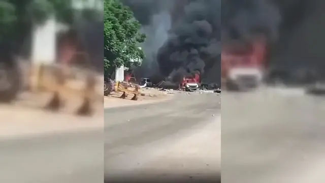 Video thumbnail for Syria: At Least Five Killed in Van Explosion in Syria.