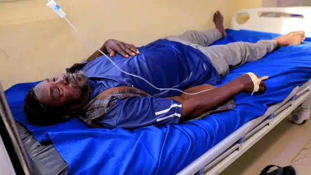 'Video thumbnail for Widespread disease outbreak overwhelms hospitals in war-torn Sudan'