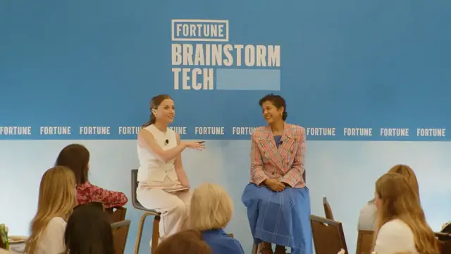 'Video thumbnail for Fortune Most Powerful Women Lunch: Leadership Lessons with Revathi Advaithi'