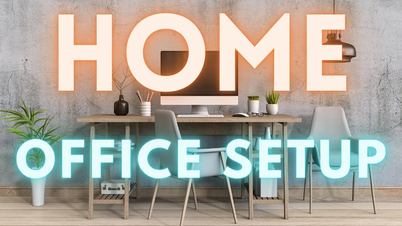 Video thumbnail for Working From Home Office Setup Ideas