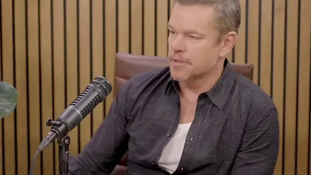 Video thumbnail for Matt Damon admits strict diet for The Odyssey 'completely changed' his life.