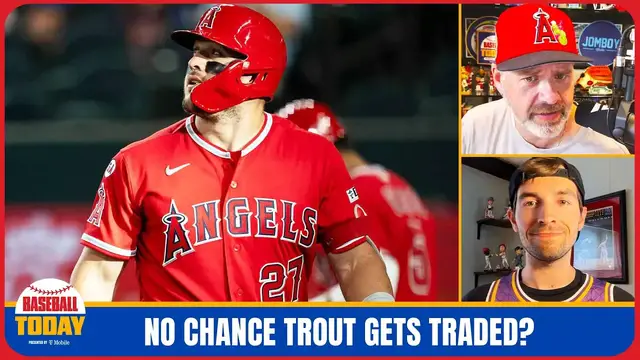 Video thumbnail for So is Mike Trout just stuck on the Angels forever? | Baseball Today