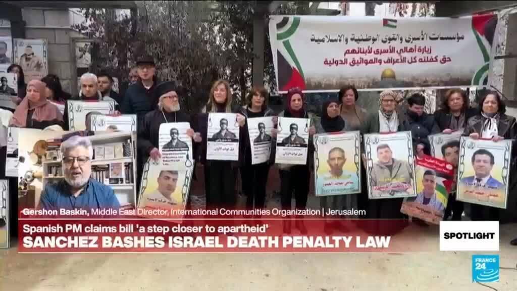 Video thumbnail for Death penalty law 'a deep stain on the law books of the state of Israel'