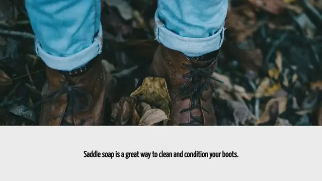 Video thumbnail for How To Use Saddle Soap On Boots