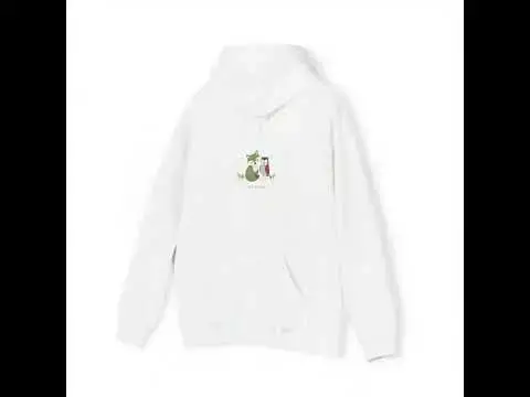 Video thumbnail for Cute Winter Animal Hoodie | woodland creature, deer with scarf