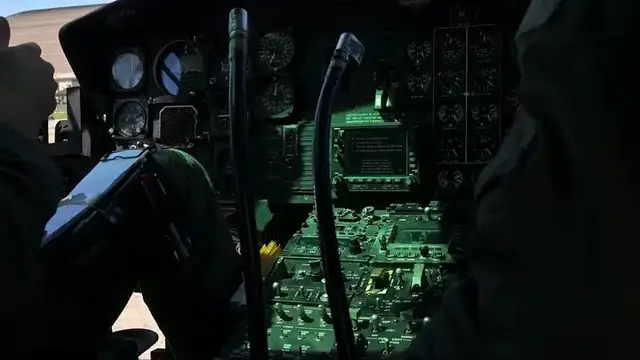 Video thumbnail for Ride the skies over D.C. in a UH-1N Huey with airmen from Joint Base Andrews