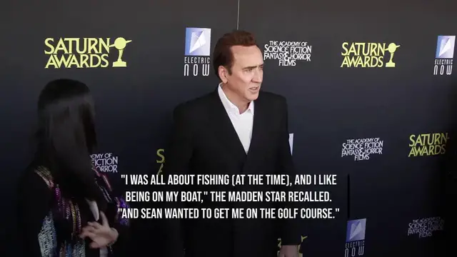 Video thumbnail for NEWS OF THE WEEK: Nicolas Cage reveals lingering regret over Sean Connery friendship.