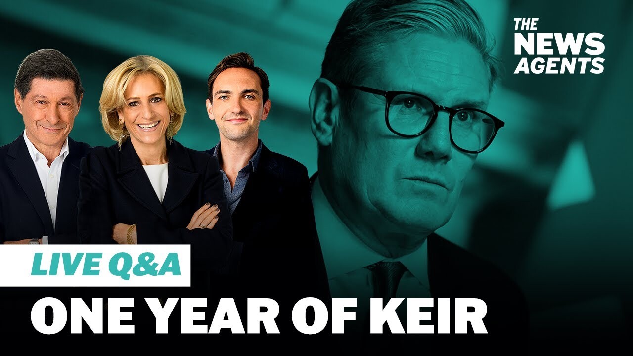 Video thumbnail for Live Q&A: One year of Keir Starmer