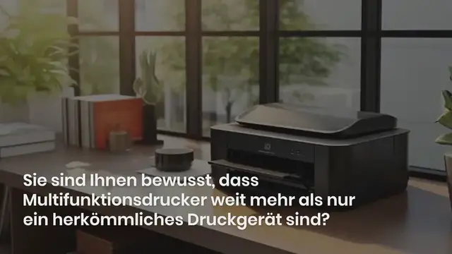Video thumbnail for Multifunktionsdrucker für Wenigdrucker Test 2024