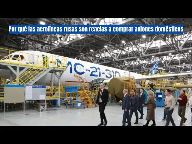 Video thumbnail for Los aviones domésticos rusos no son una prioridad, nuevo plan de aviación en 2025