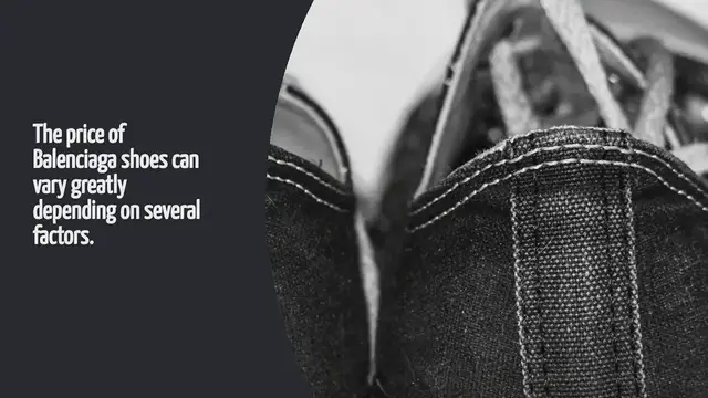 Video thumbnail for How Much Are Balenciaga Shoes