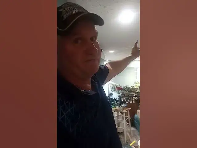 Video thumbnail for Changing Button Ceiling On Mobile Home #Shorts