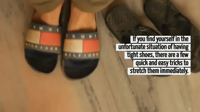 Video thumbnail for How To Stretch Shoes Immediately