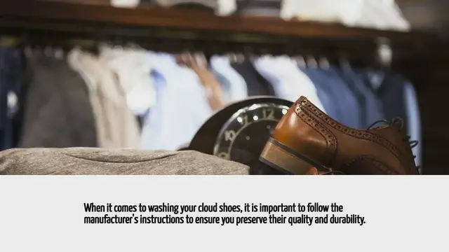 Video thumbnail for How To Wash On Cloud Shoes