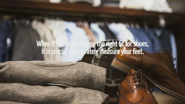 Video thumbnail for How To Measure Feet For Shoes