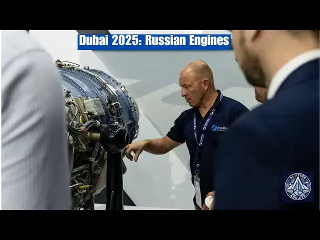 Video thumbnail for Rostec UEC Displays Next-Gen Russian Aircraft and Helicopter Engines at Dubai Airshow 2025