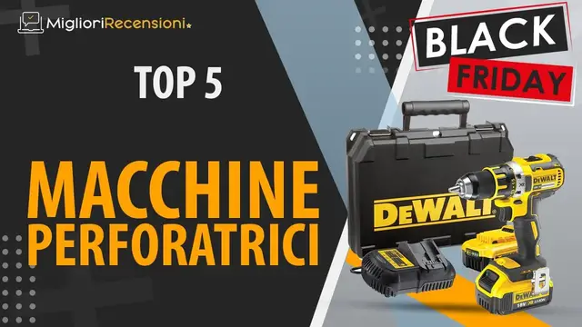 Video thumbnail for 🚩 MIGLIORE PERFORATRICE - Black Friday 2021 (Confronto & Guida all'acquisto)