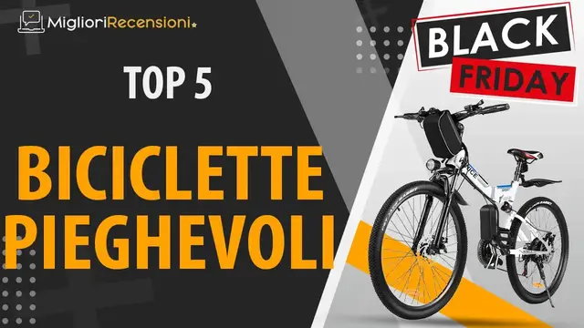 Video thumbnail for 🚩 MIGLIORE BICICLETTA PIEGHEVOLE - Black Friday 2021 (Confronto & Guida all'acquisto)