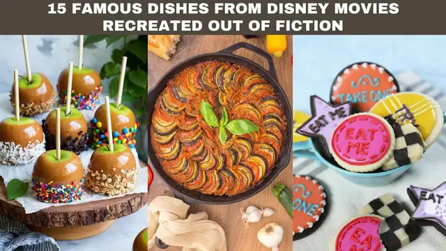 Video thumbnail for 15 Famous Dishes from Disney Movies Recreated out of Fiction