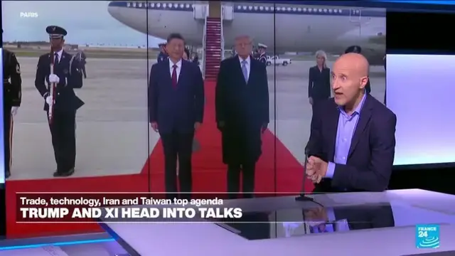 Video thumbnail for Why is Trump rolling out the red carpet for China's Xi?