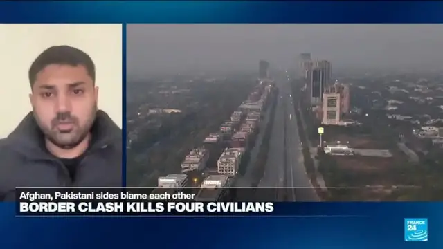 Video thumbnail for Border clash between Afghanistan and Pakistan kills four civilians