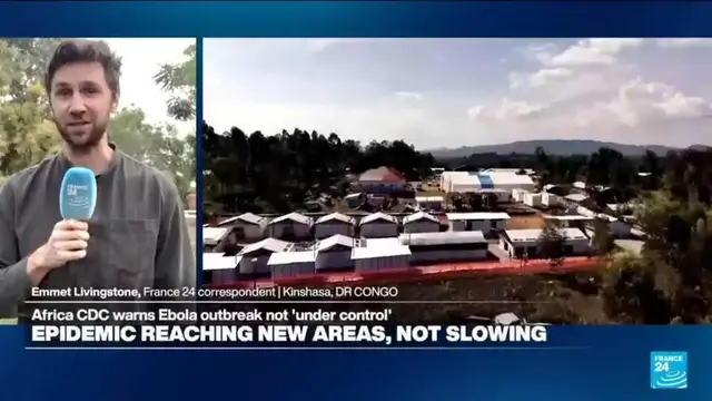 Video thumbnail for Ebola outbreak reaches new areas in Democratic Republic of Congo