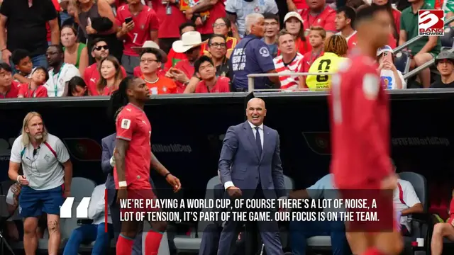 Video thumbnail for 'More united than ever...' Roberto Martinez defends Portugal unity