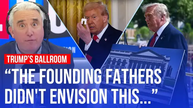 Video thumbnail for Trump lashes out as US court blocks his $400m White House ballroom
