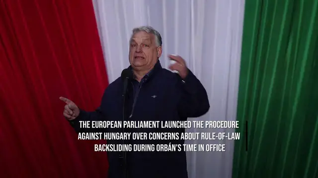 Video thumbnail for Magyar Says EU Could End Hungary Rule Of Law Procedure.