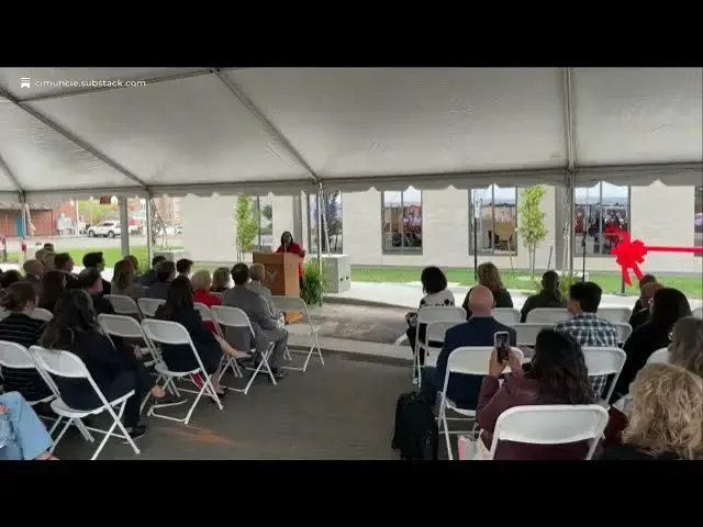 Video thumbnail for Watch the Ribbon Cutting Ceremony at the Ball State Center for Innovation and Collaboration