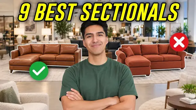 Video thumbnail for 9 Best Sectionals For EVERY Budget In 2026 (Amazon, Wayfair, Allmodern, Etc)