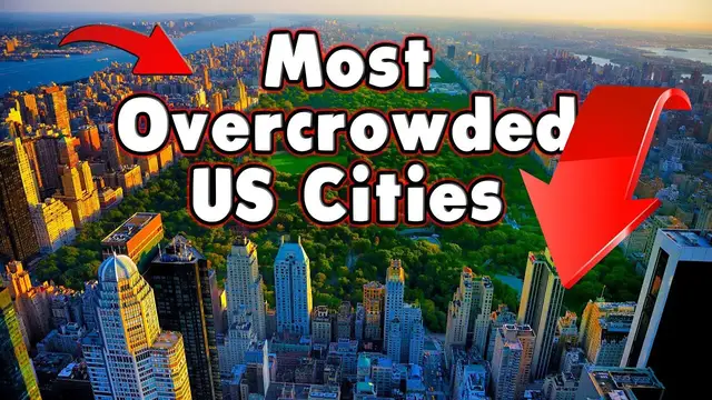 Video thumbnail for Top 10 Most Overcrowded Cities In The United States