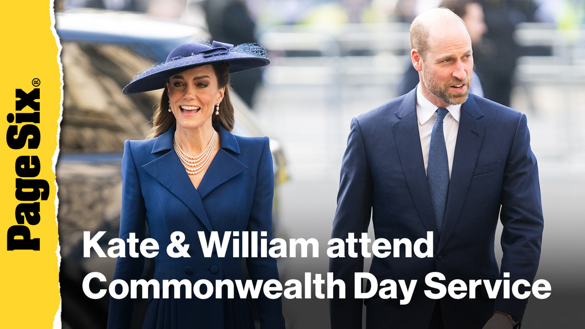 Video thumbnail for Kate Middleton and Prince William attend Commonwealth Day ceremony