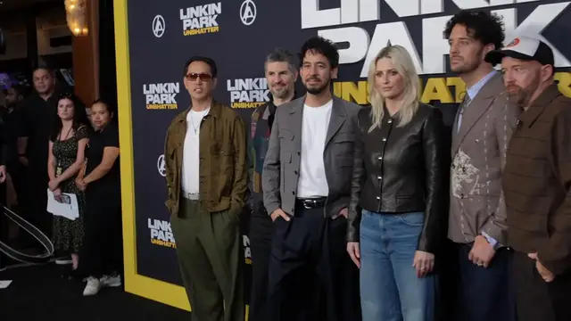 Video thumbnail for CA: LINKIN PARK: UNSHATTER Los Angeles Premiere - Arrivals 3.