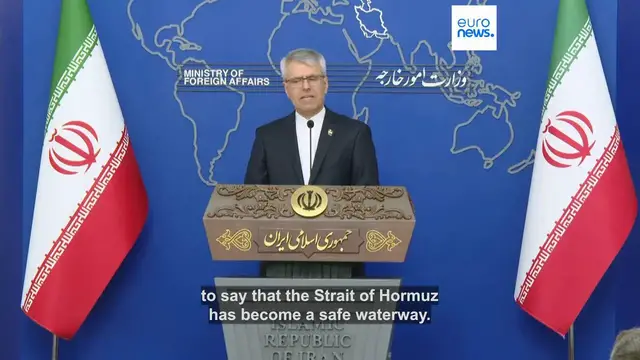 Video thumbnail for 'Chess player' Iran says Hormuz stays shut until US pays up