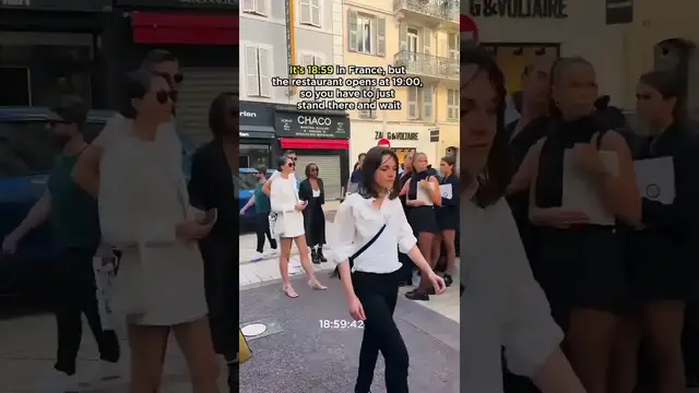 'Video thumbnail for silicon valley girl: waiting for french dining experience in france'