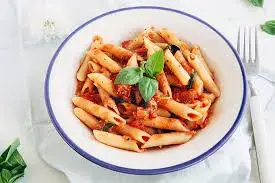 Video thumbnail for Classic Penne Pasta with Tomato Basil Sauce
